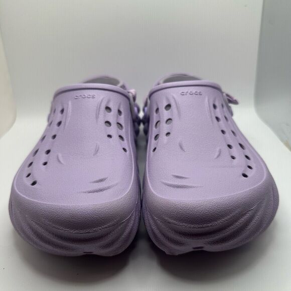 CROCS ECHO CLOG MENS 8 WOMENS 10 LAVENDER  - USED - Picture 2 of 7
